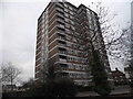 Tower block on Wat Tyler Way, Maidstone