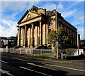 Entrance to Newtown Baptist Church, Newtown