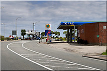T1312 : Topaz Filling Station, St Patrick's Road by David Dixon