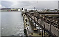 J3676 : Dock gate, Belfast Dry Dock by Rossographer