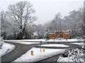 Roundabout on Balcombe Road (B2036)