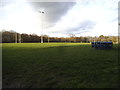 Rugby pitch on Stanmore Common