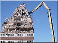 Hattersley multi-storey flats demolition