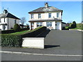 Semi-detached houses at Ashtree Cottages on the A25