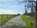 Track to Ullington Hall Farm