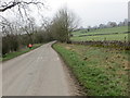 Road near Woodcroft