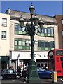TQ2771 : Victorian lamp standard, Tooting by Neil Theasby