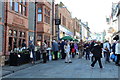 Castle Street, Conwy during the Seed Fair