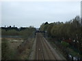 Railway towards Nottingham