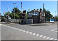SX9688 : Former railway station signalbox, Topsham by Jaggery