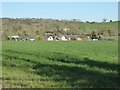 Houses below Corse Wood Hill