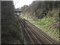 Driffold crosses the railway line from Lichfield to Birmingham