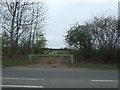 Field entrance off Woodhouse Way (A6002)