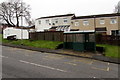 Hafren Road bus stop and shelter, Thornhill, Cwmbran