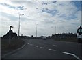 Roundabout on the A1 entering Biggleswade