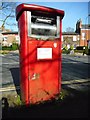 Postbox at the junction of The Downs and Delamer Road