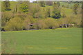 Disused railway bridge crosses the River Avon