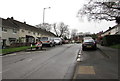 On-street parking, Maendy Way, Upper Cwmbran