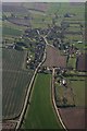 SK7368 : Egmanton from the east: aerial 2017 by Chris