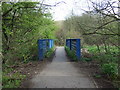 Footbridge over the River Leen