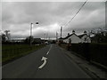 Approach to level crossing at Errol Station