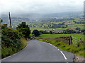 Holden Lane descending towards Airedale