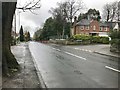 Park Lane A527 at junction with Copthorne Close, Congleton