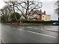 Park Lane A527 at junction with Highcroft Avenue, Congleton