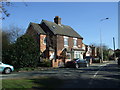 Houses on Lichfield Road, Handsacre