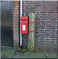 Elizabeth II postbox on Rugeley Road, Armitage