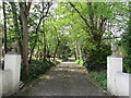 Entrance drive to The Towans, Burnham-on-Sea