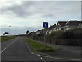 The western end of Marine Drive West, Barton on Sea