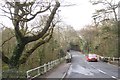 Christchurch Road crossing the stream of Chewton Bunny