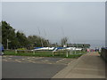TL1567 : Dinghy park at Grafham Water Centre by M J Richardson