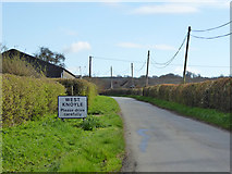 ST8431 : Entering West Knoyle by Robin Webster