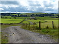 Track to the Leeds and Liverpool Canal