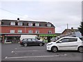 Shops and car park, Bure Lane, Christchurch