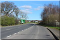 Approaching Garroch Roundabout