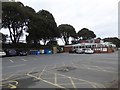 Car park and restaurant at Avon Beach