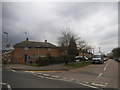 School Road at the junction of Western Road