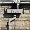 A detail on the Burgh Buildings, Galashiels