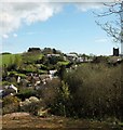 Dittisham from the west