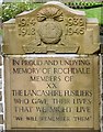 Lancashire Fusiliers memorial