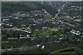 Dover: Maison Dieu Road and Pencester Gardens, from the castle