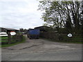 Entrance gate to Sibbersfield Lane Farm