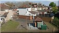 Looking down on houses in Humberstone Road