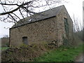 Isolated barn on Bage Hill