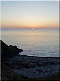 SH2987 : Porth Fudr at sundown by Neil Theasby