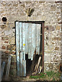 SD4253 : Doorway, barn at Cockersand Abbey Farm by Karl and Ali