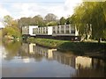 Houses on the south bank of the River Dee, Chester